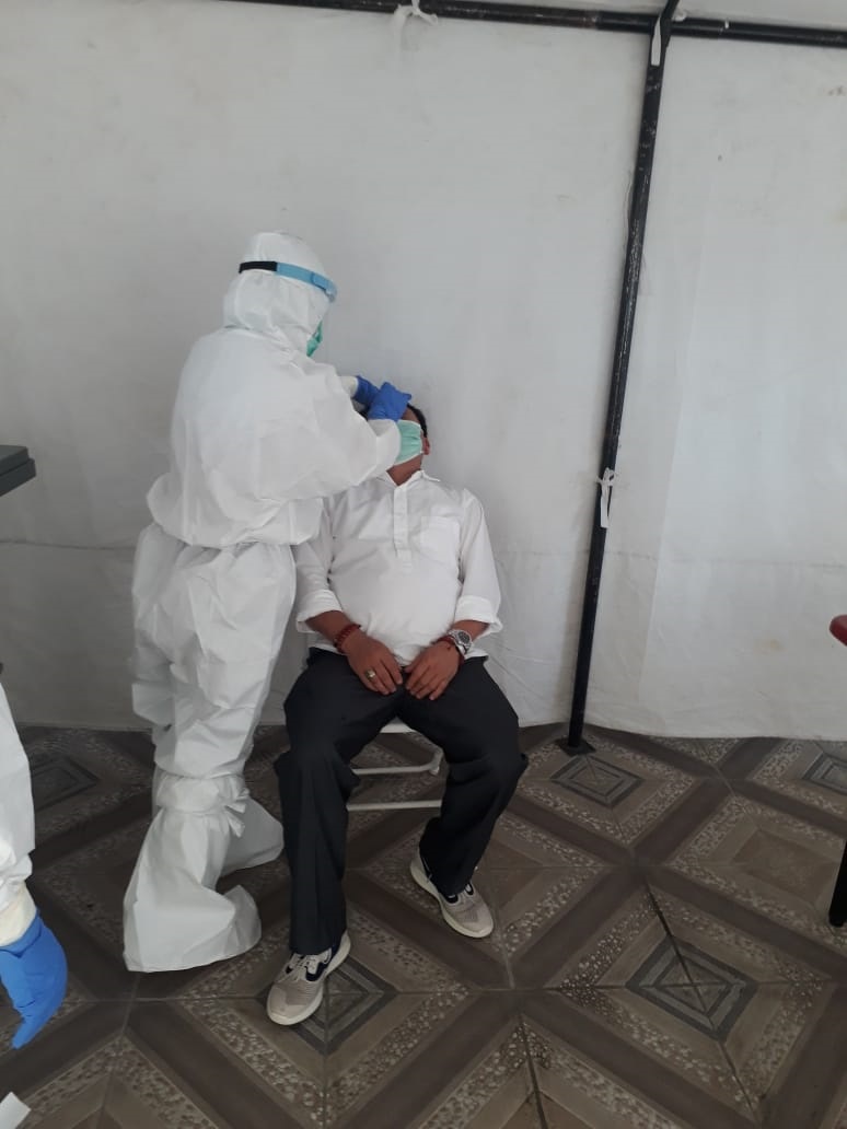 Pimpinan dan Anggota DPRD Jalani Swab