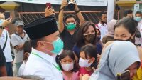 Sugianto Disambut Meriah Pedagang Pasar Besar