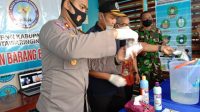 BNNK Kobar Musnahkan Sabu Senilai Rp400 Juta 