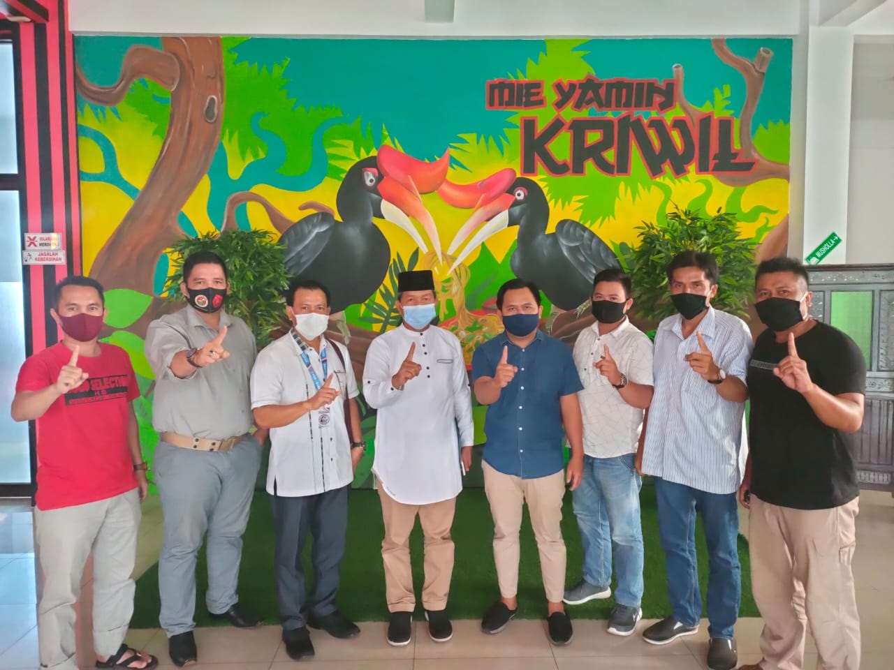 Riban Ketua Relawan Ben-Ujang