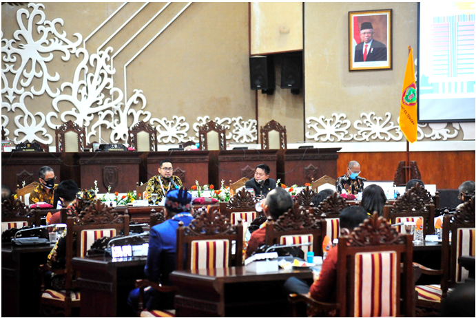 KPK Audiensi ke DPRD Provinsi Kalteng