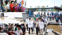 Sugianto Blusukan di Bartim dan Barut