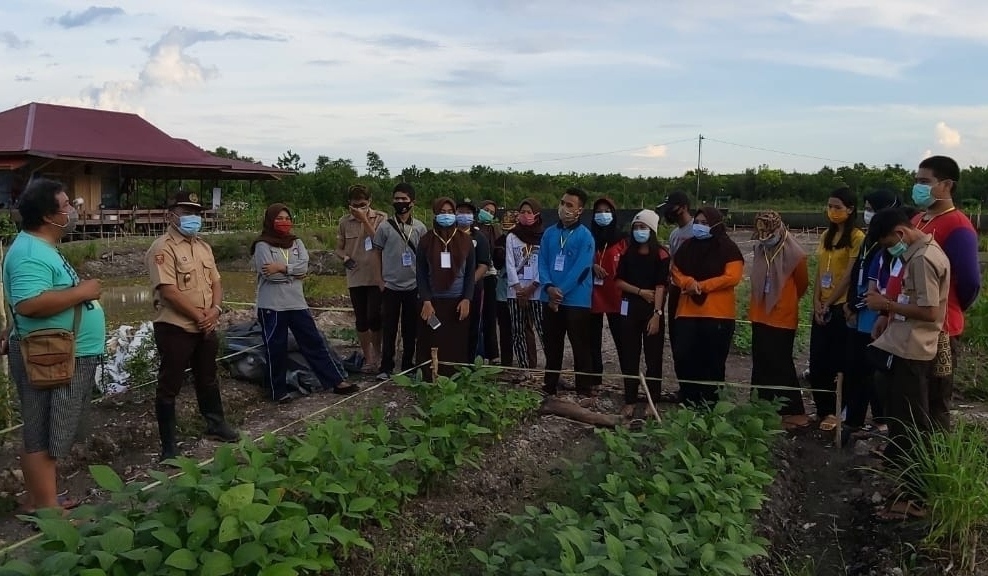 Anggota Pramuka UPR Ikuti Pelatihan Agroforestry di PTP UPR