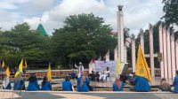 Akasi Damai, PMII Kalteng Serukan Menolak Ormas FPI
