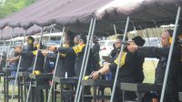 HARI JADI KE-75- Brimob Kalteng Gelar Lomba Menembak 
