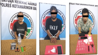 24 Jam, 3 Pengedar Sabu dari Arsel Dibekuk