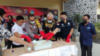 Sabu Bernilai Ratusan Juta Dimusnahkan