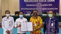 Wali Kota Daftarkan 1850 Honorer Pemkot  ke BPJS Ketenagakerjaan