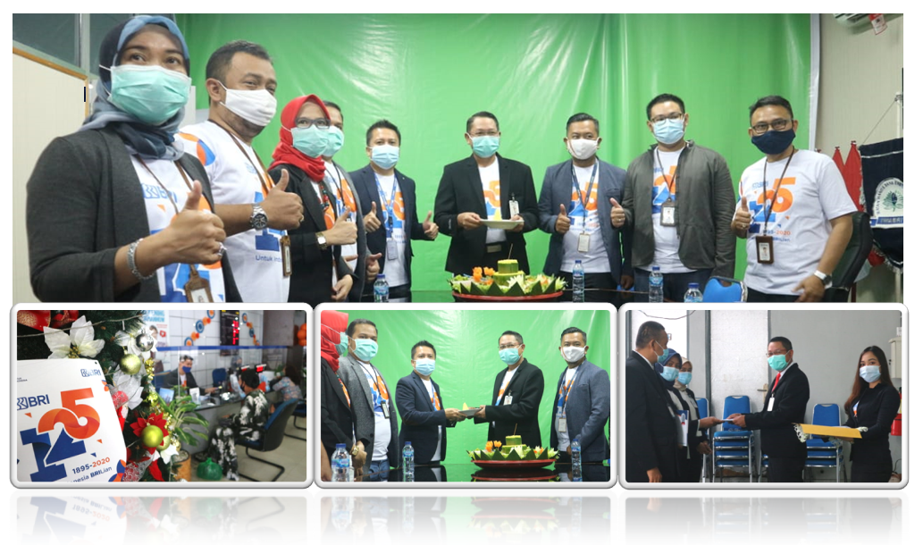 HUT KE-125 BRI SECARA VIRTUAL- Beri Pelayanan dengan Tulus dan Menjunjung Kejujuran