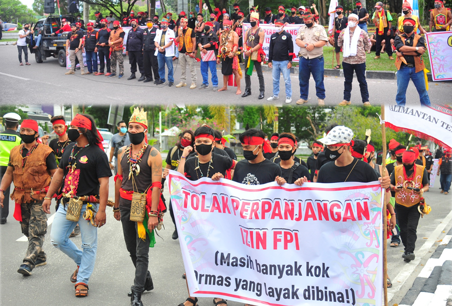 Ormas Dayak Dukung TNI-Polri Usut Rizieq Shihab