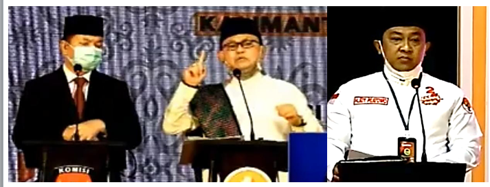 Debat Terakhir Saling Serang