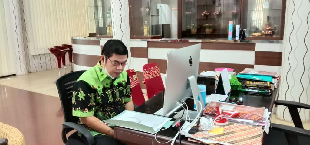Ampera Rapat Evaluasi Penanganan Covid-19