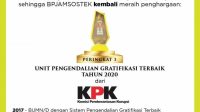 BPJAMSOSTEK Kembali Terima Penghargaan KPK
