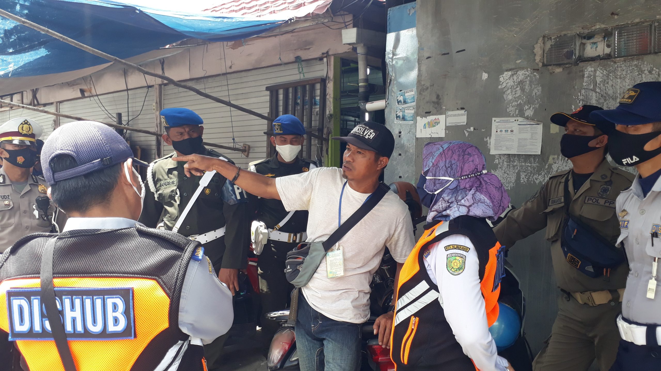 Tim Gabungan Razia Jukir Liar 