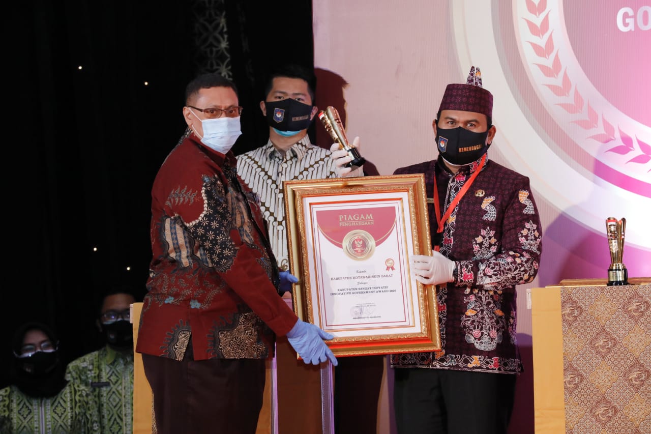 Mantap! Kobar Kabupaten Terinovatif Se-Indonesia