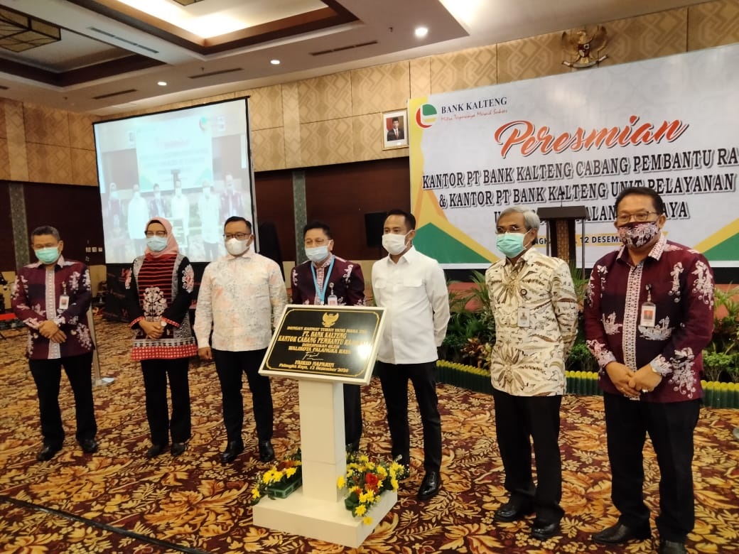 Bank Kalteng Kembangkan Sayapnya di Rajawali dan UPR