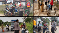 OPERASI YUSTISI POLRI- Masih Banyak Warga Tak Pakai Masker