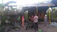 Diduga Korsleting Listrik, Bengkel Las Ludes Terbakar 