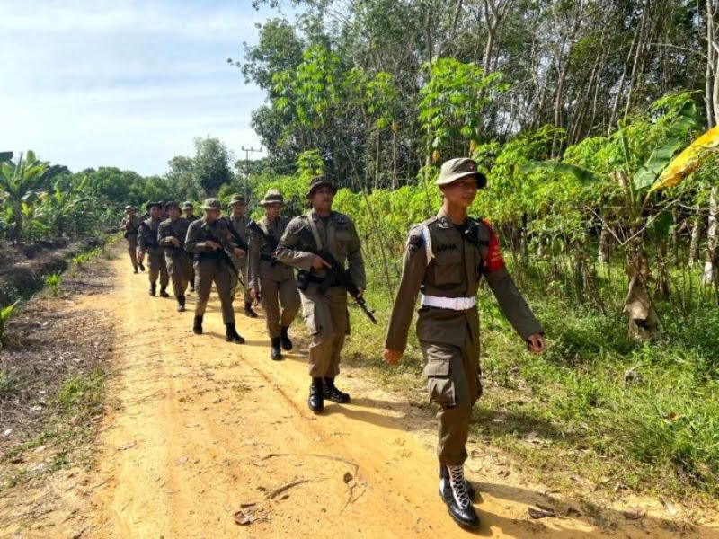 Brimob Kalteng Long March 10 Km