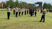 1014 Personil Polri se Kalteng Naik Pangkat