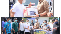 Wali Kota Lepas Relawan Pengantar Bantuan Kemanusiaan Korban Banjir di Kalsel