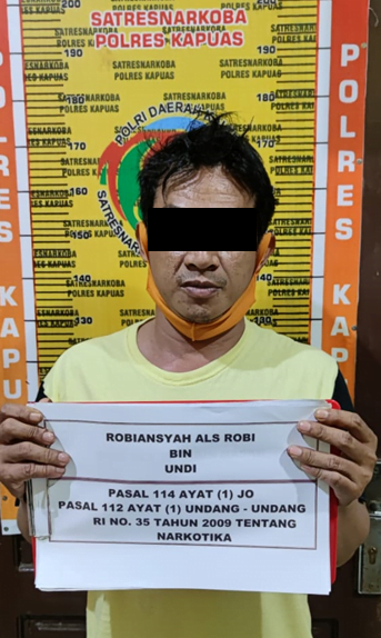 Edarkan Sabu, 2 Warga Mantangai Diamankan 