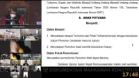 MK Tolak Gugatan Bercahaya, Harati Pemenang Pilkada Kotim MK Tolak Gugatan Bercahaya, Harati Pemenang Pilkada Kotim