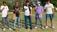 Ketua KONI Kalteng Dukung Peningkatan Atlet Golf PWI Kalteng
