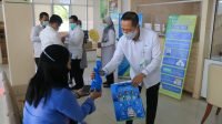 Peringati Bulan K3 Nasional, BPJamsostek Sampit Bagikan Corona Safety Kit