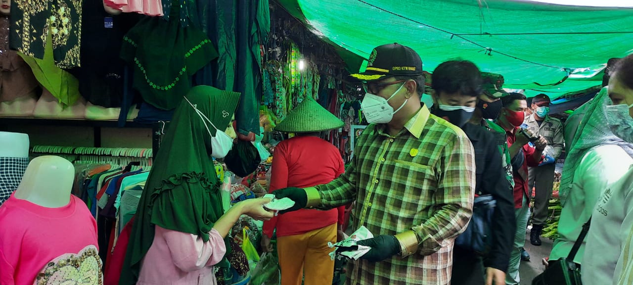 Ketua DPRD Kobar Blusukan, Kesadaran Prokes Masyarakat Meningkat