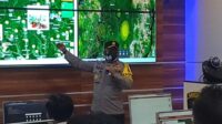 Kapolda Pantau Hotspot Lewat Satelit