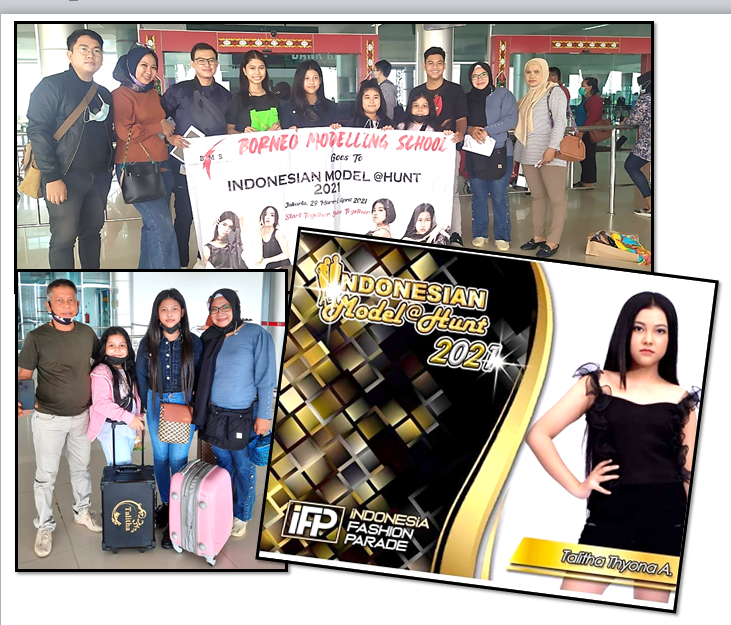 MINTA DUKUNGAN MASYARAKAT- 4 Gadis Cantik Mewakili Kalteng Ajang  Indonesia Model Hunt