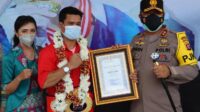 Kapolda Sambut Putra Dayak Juara WBC