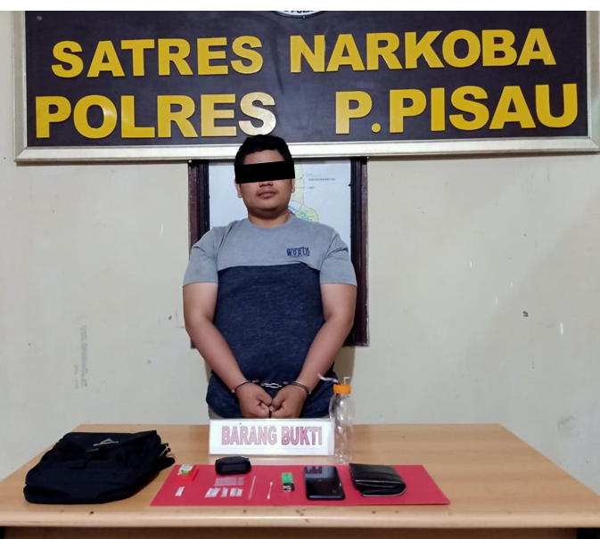 Satresnarkoba Pulpis Tangkap Pemuda Bawa Sabu