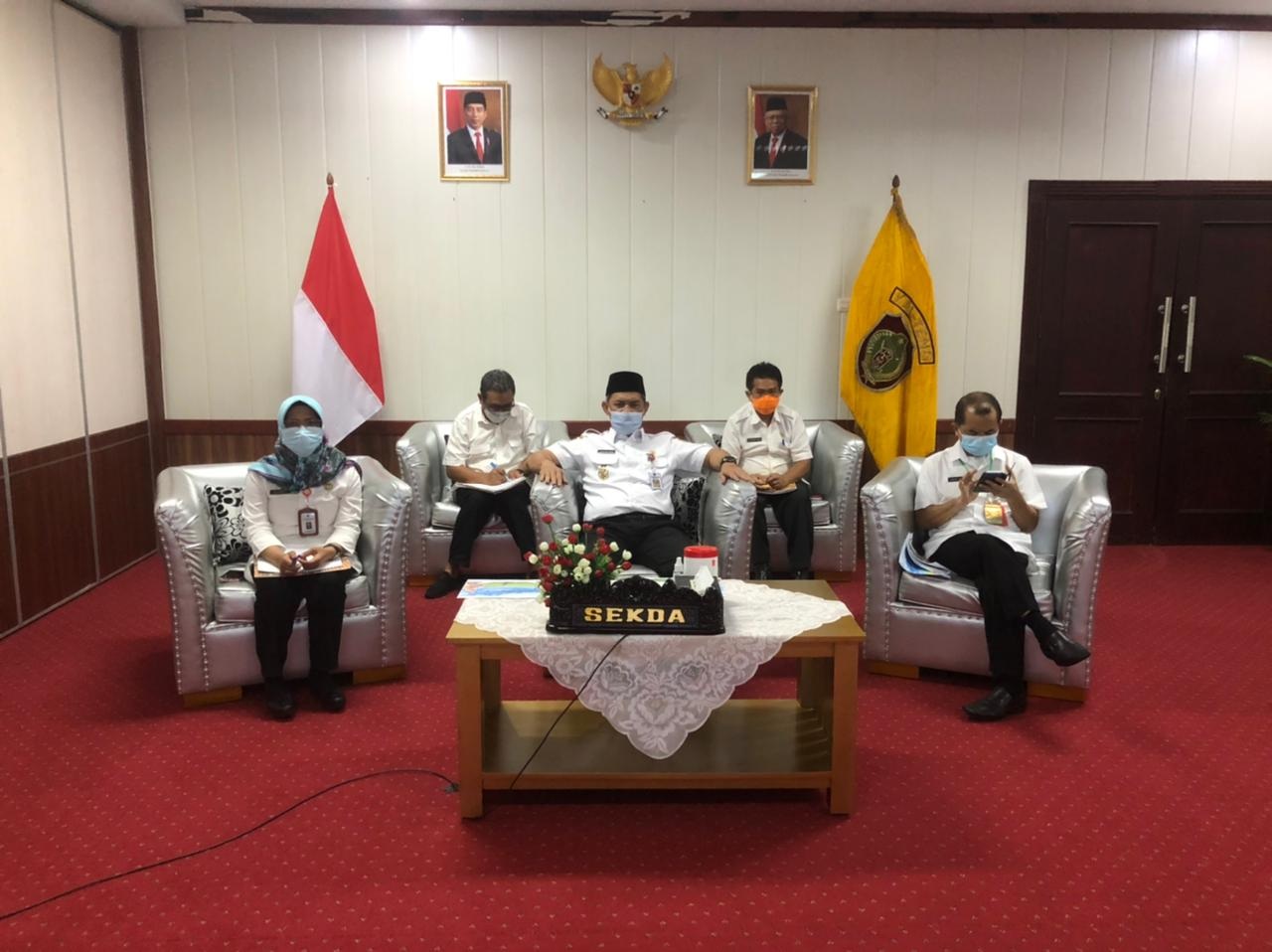 RAKOR PERCEPATAN - Luhut: Food Estate Dadahup Jadi Perhatian Serius