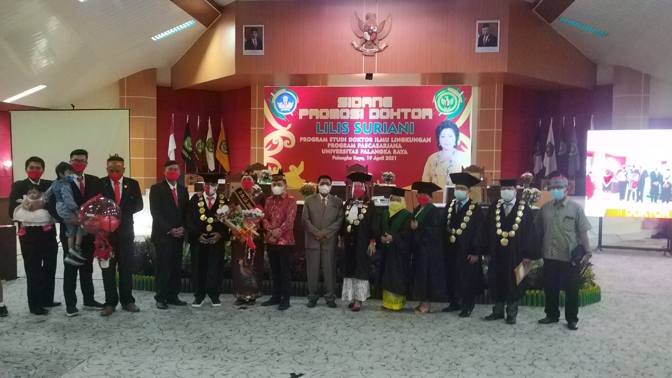 Kadis Ketahanan Pangan Kalteng Raih Gelar Doktor Ilmu Lingkungan