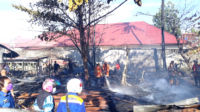 Korsleting Listrik, Gudang Meubelair Terbakar