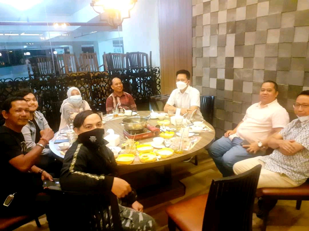 H Nadalsyah Silaturahmi dengan H Idham Amur