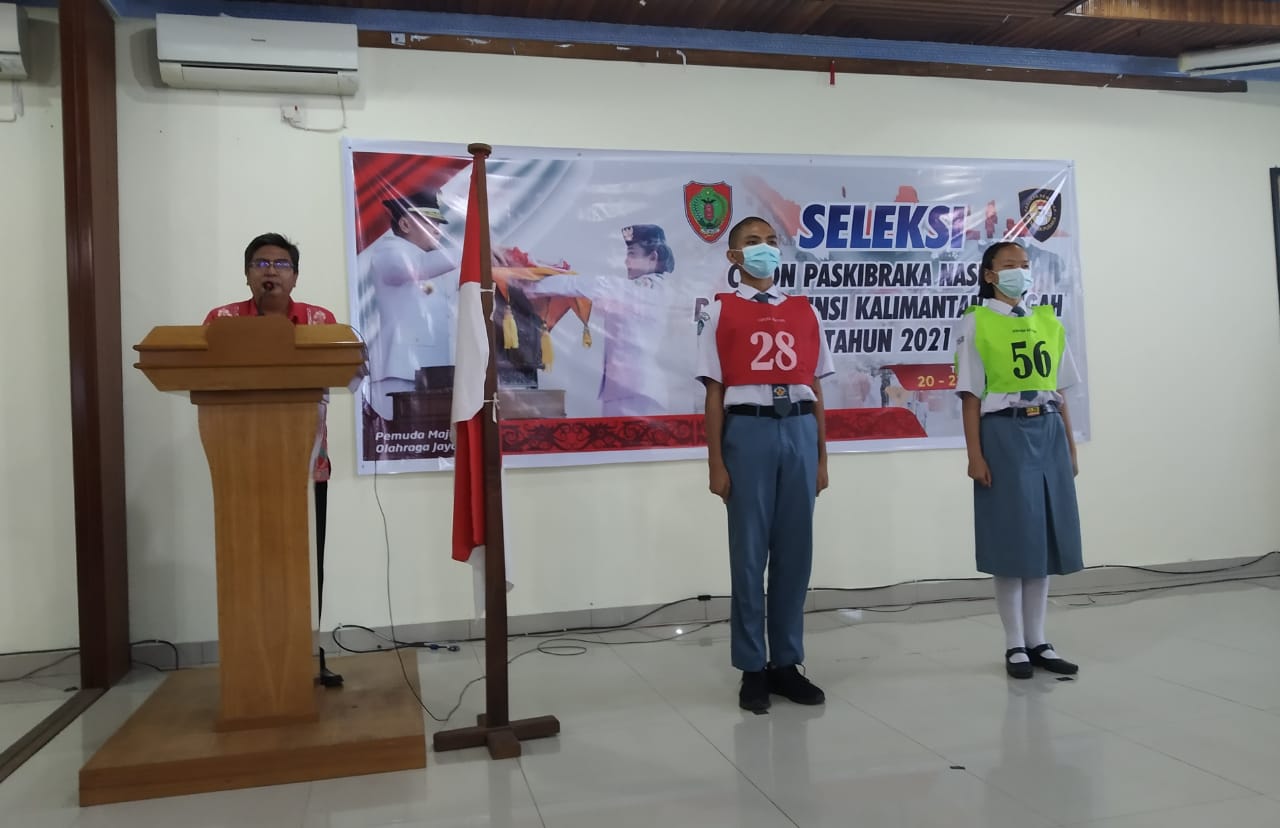 Dua Paskibraka Palangka Raya Wakili Kalteng di Tingkat Nasional
