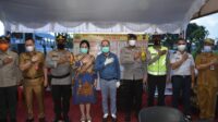 Ary Egahni Reses di Pos Mudik Batas Kalteng-Sel