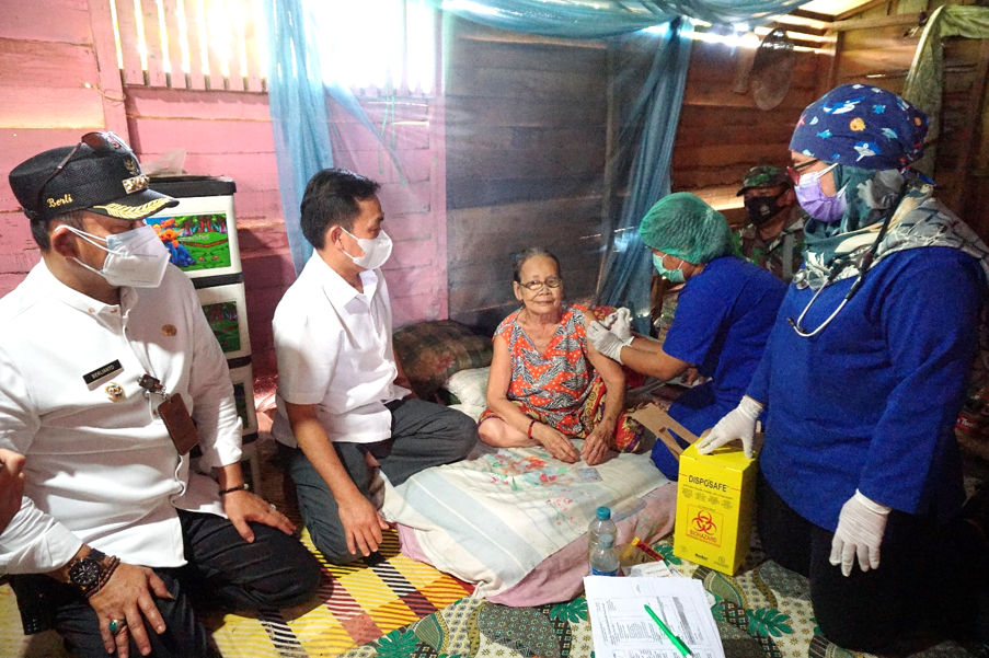 Stok Vaksin di Palangka Raya Menipis