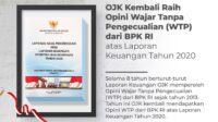OJK Opini WTP 8 Kali Berturut-turut