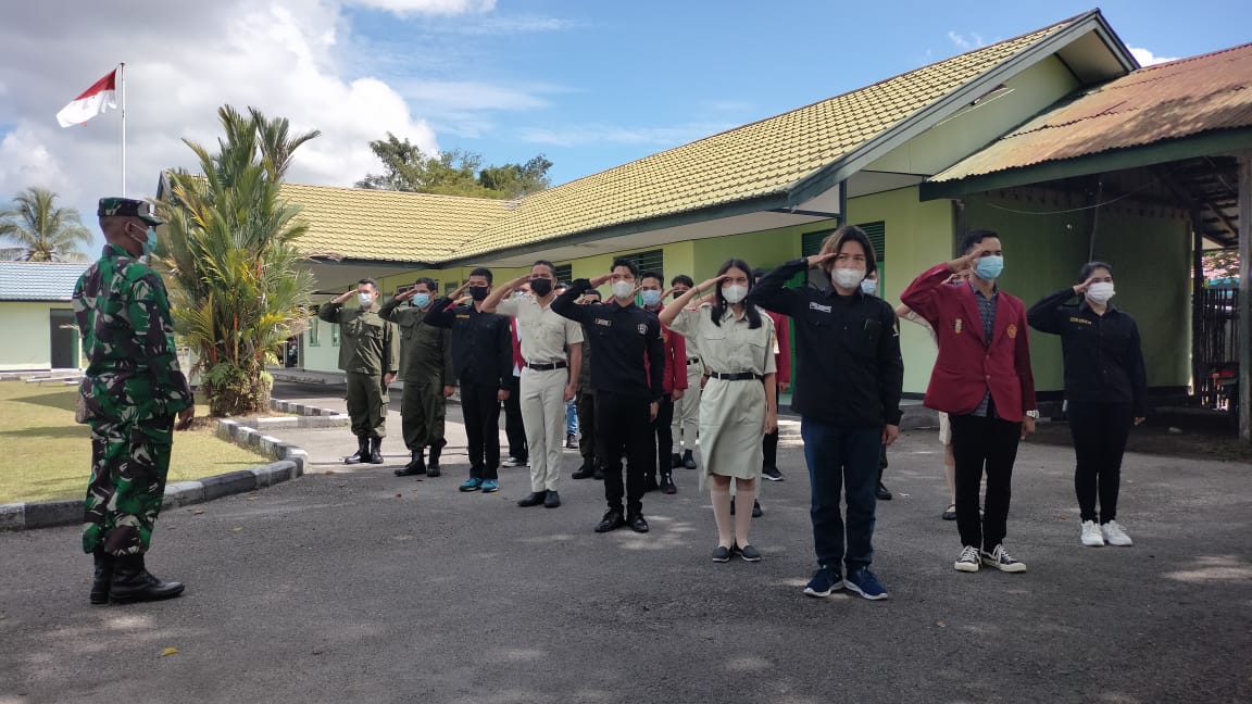 Letnan Panca "Teriak" Mahasiswa Sikap Sempurna