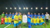 Ujicoba Lapangan Mini Soccer Baru di Palangka Raya