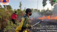 23 Titik Panas Terpantau di Kalteng 23 Titik Panas Terpantau di Kalteng