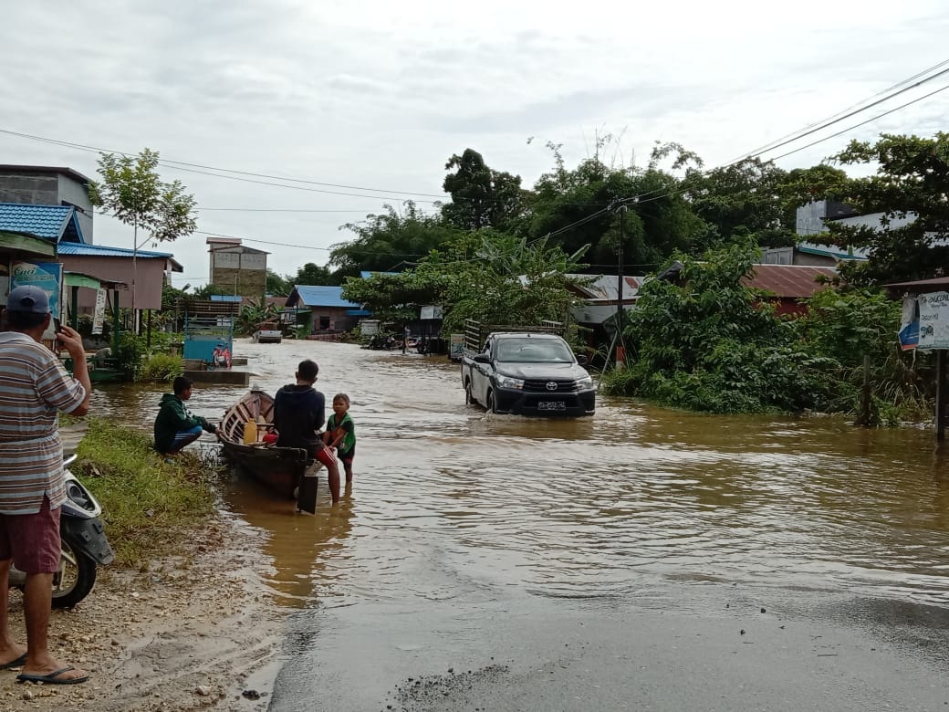 Banjir Terjang Gumas