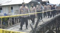 Kapolda Santuni Korban Kebakaran Mendawai