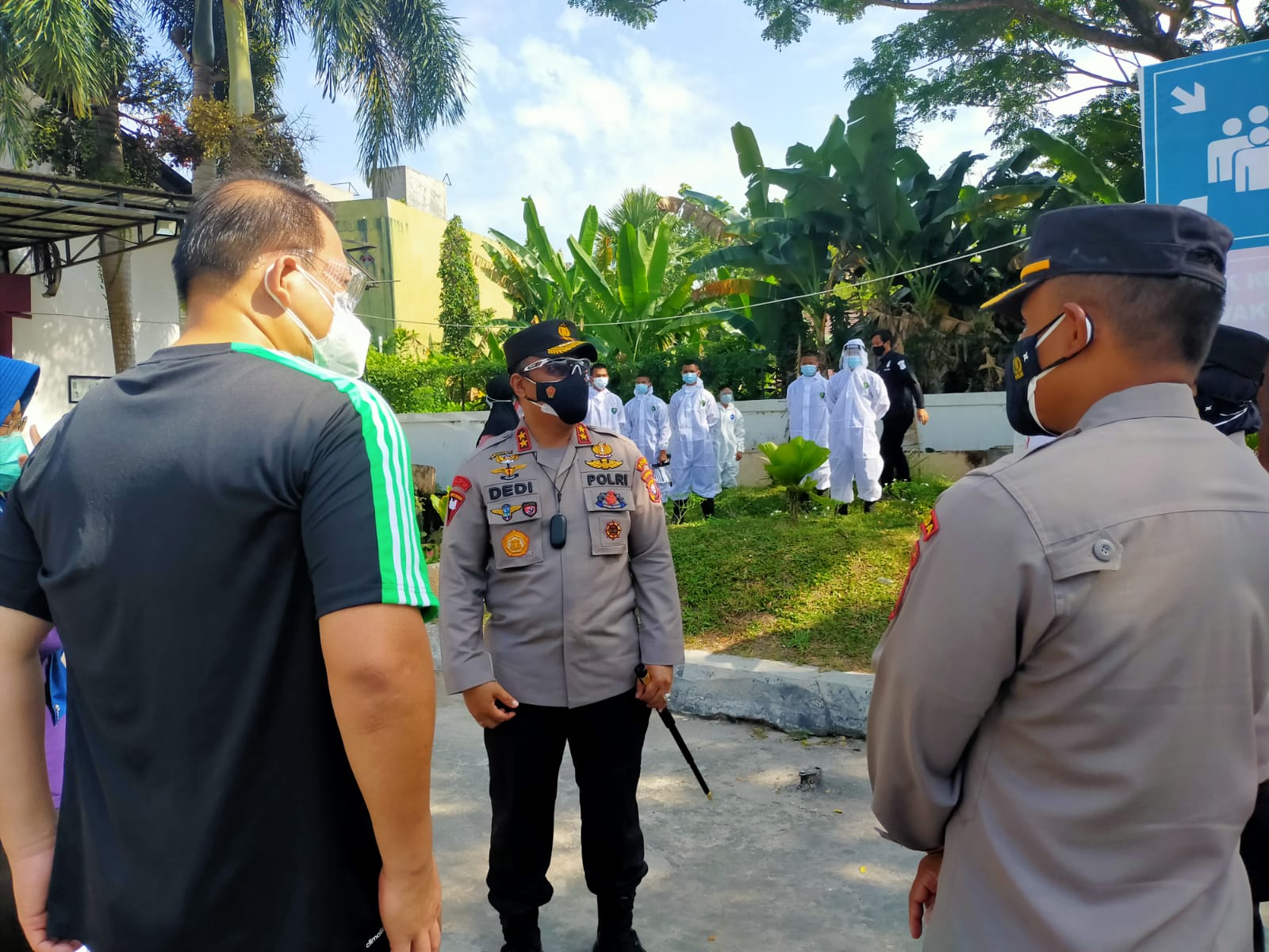 Kapolda Cek Pemulasaran Jenazah Covid-19