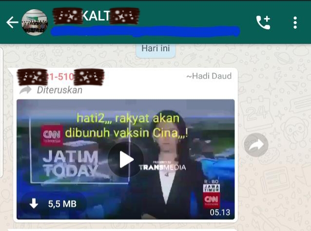 SEBAR HOAKS - Mantan Pejabat dan Akademisi Dipanggil Polda