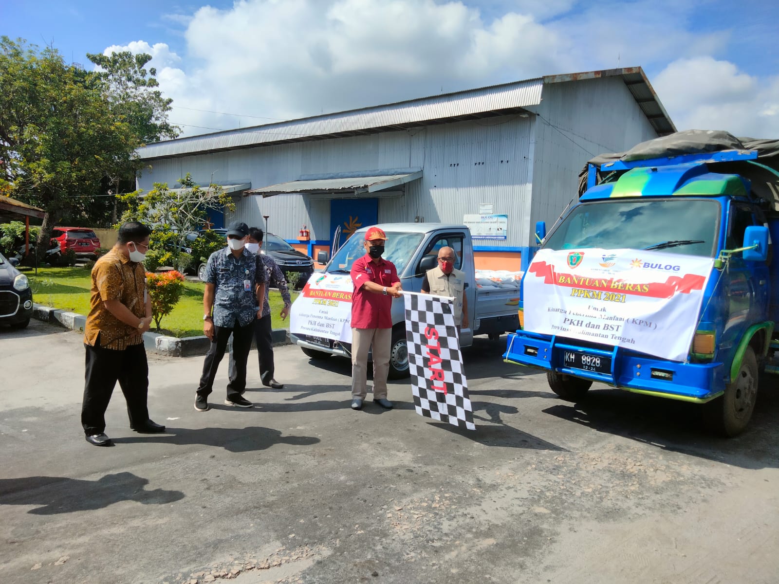 Bulog dan Dinsos Kalteng Salurkan Beras bagi 104 Ribu KPM